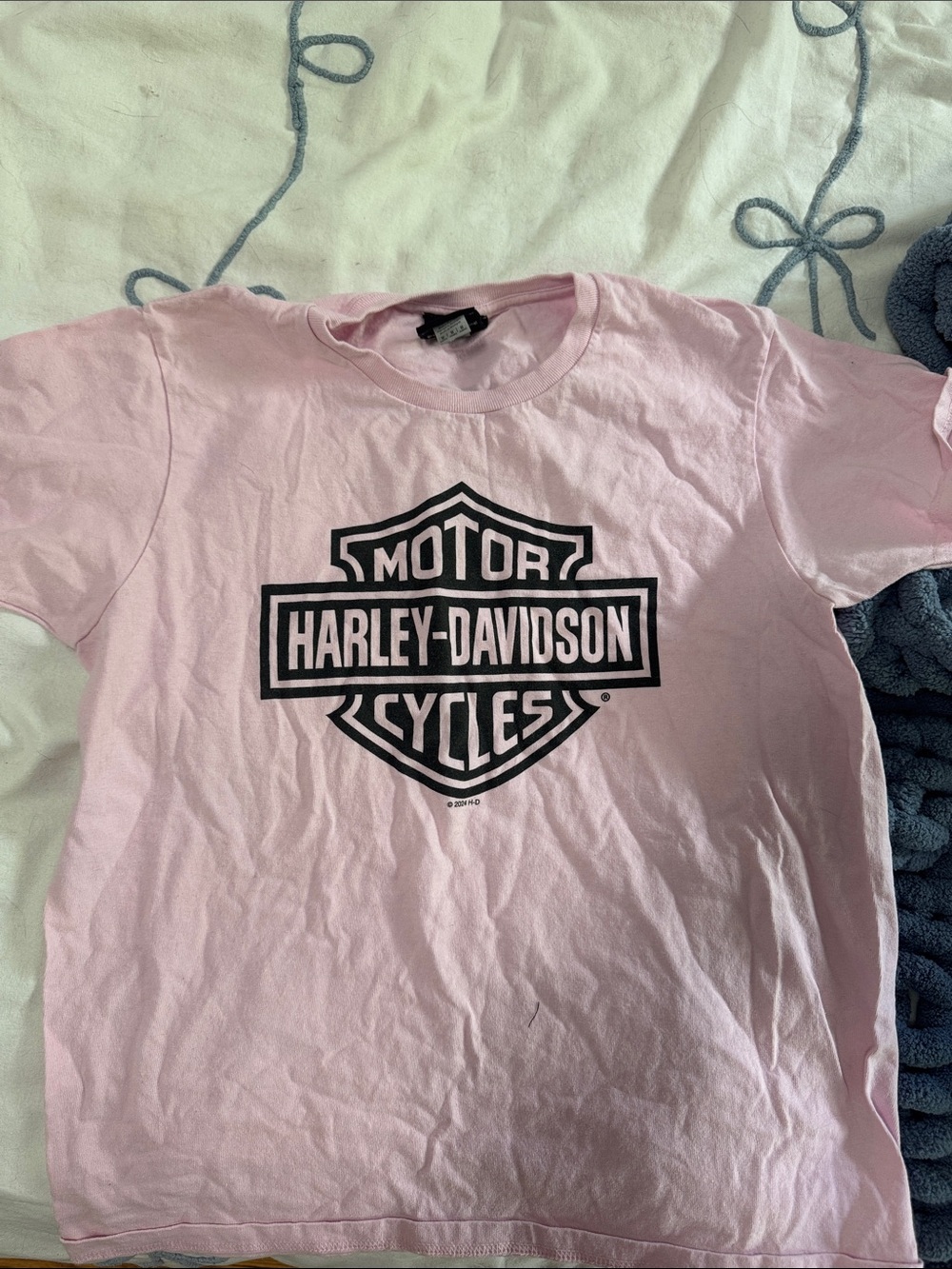 Harley-Davidson Pink Logo Tee
